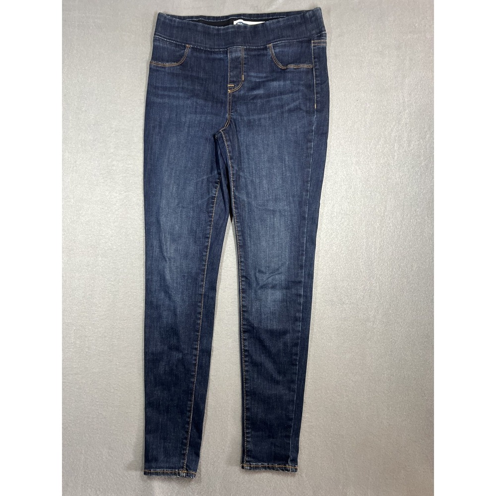 Old Navy Rockstar Jeggings Women's Size 4 Dark Wash Pull On Skinny Stretch Jeans